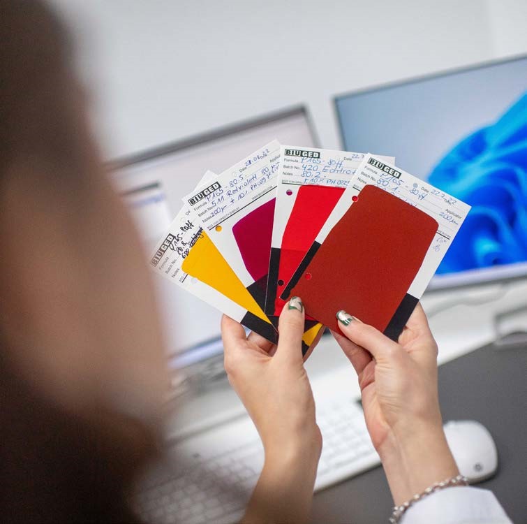 Farbaufstriche_Kontrastmessung Coatings, Holzimprägnierung, Holzschutz, Imprägnierung